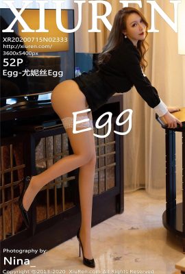 [XiuRen秀人網系列]2020.07.15 Vol.2333 Egg-尤妮絲Egg完整版無水印寫真[53P]