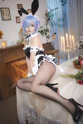 [網路收集系列]福利姬 桜井甯甯《 蕾姆兔女郎 》VIP 福利帖[35P]