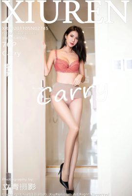 [XiuRen秀人網系列]2020.11.05 No.2745 carry 完整版無水印寫真[71P]
