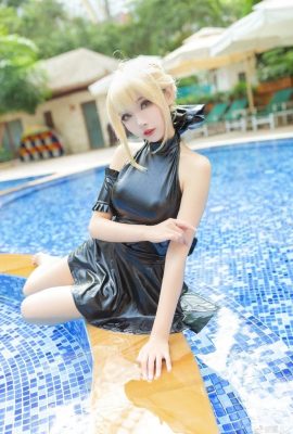 FGO 阿爾托利亞·潘德拉貢〔Alter〕 泳裝 @凰兒_ (9P)