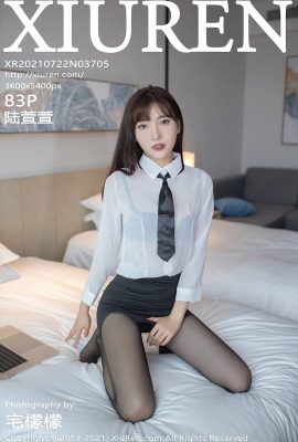 [XiuRen秀人系列]2021.07.22 No.3705 陸萱萱 完整版無水印寫真[84P]