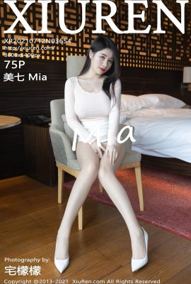 [XiuRen秀人系列]2021.07.12 No.3654 美七Mia完整版無水印寫真[76P]