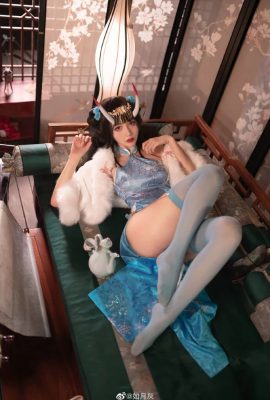 碧藍航線能代 貅 換裝cos 冬雪沁香 cn如月灰 (10P)