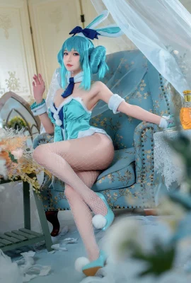[阿包也是兔娘] 白兔Miku