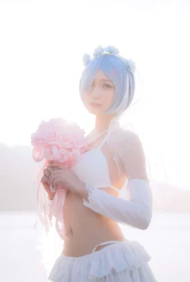 橙子喵醬 蕾姆-婚紗 [18P]