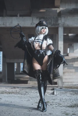 Cosplay 雲溪溪 奶桃 2b同人