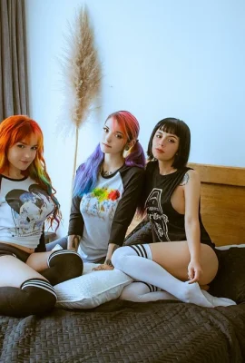 （（Suicide Girls）2025年2月2日 – 灰色米莫 – 天堂室（46p）