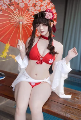 嶼魚 櫻花泳裝