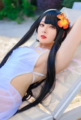 夏夏子 碧藍航線 比叡泳裝