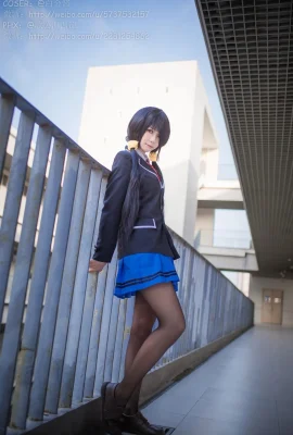 白金Saki 制服黑絲