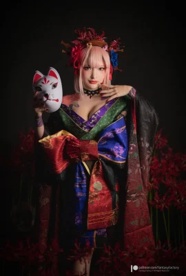 幻想工廠 –  Mori Calliope和服