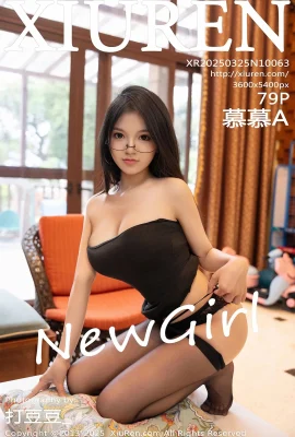 (XIUREN秀人網)2025.03.25 VOL.10063 慕慕A 完整版無水印寫真(79P)