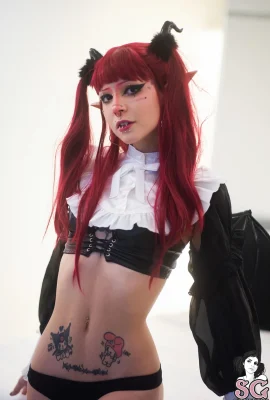 （（Suicide Girls）2025年4月26日 – 弗雷克蒂（Frereakitty） –  Marin Kitagawa紋身（54p）