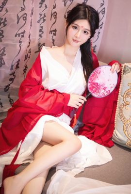Xie Xiao En 謝小蒽Vol.007 內購無水印古風紅袍笛子 A