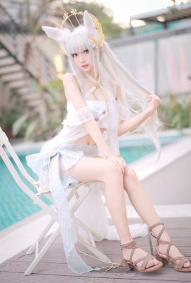 花柒Hana Vol.006 白金cos泳裝