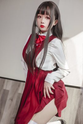 日奈娇 Vol.037 大學生少女红裙