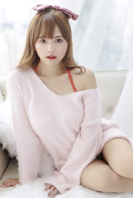 Zhang Si Yun Nice 張思允Nice Vol.005 內購無水印粉色毛衣