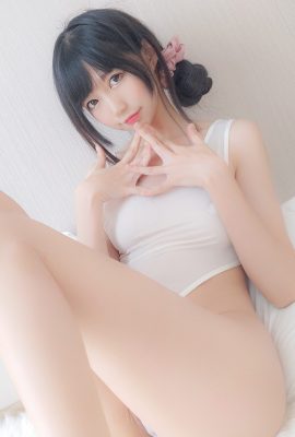 NAGISA Mabutsuya 白色民俗泳衣