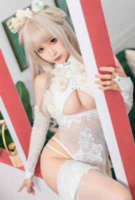 蠢沫沫Vol.155 沫沫真愛版歪萌白旗袍