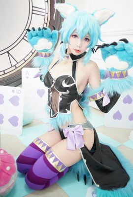 Ely_eee ElyEE子– 詩乃撲克貓