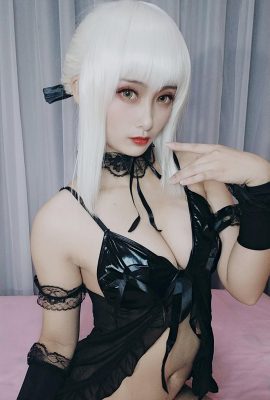 洛璃美少女SAMA – 黑呆睡衣王座