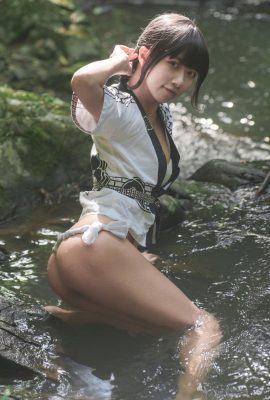 Negoto Hitsuji – 腰布女孩享受涼爽 Part02