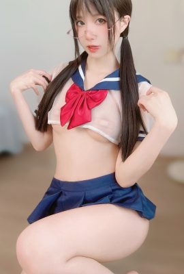 布丁大法 Pudding Dafa – 透明水手服 學生妹 (16P)