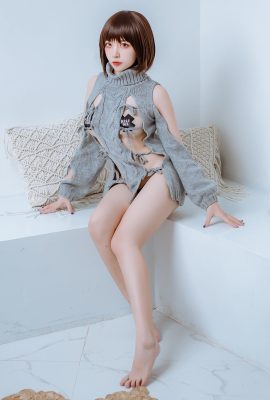 二佐Nisa – 私房洞洞毛衣