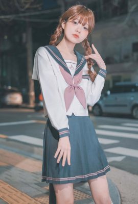 DJAWA Jeong Jenny 정제니 – 初戀夜櫻 Part02 (48P)