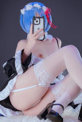 Ayame base – 白絲蕾姆(34P)