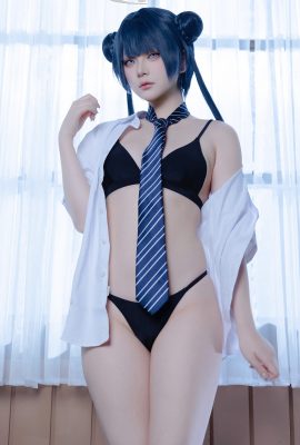 屿鱼 – 蔚蓝档案 妃咲大學生 (62P)